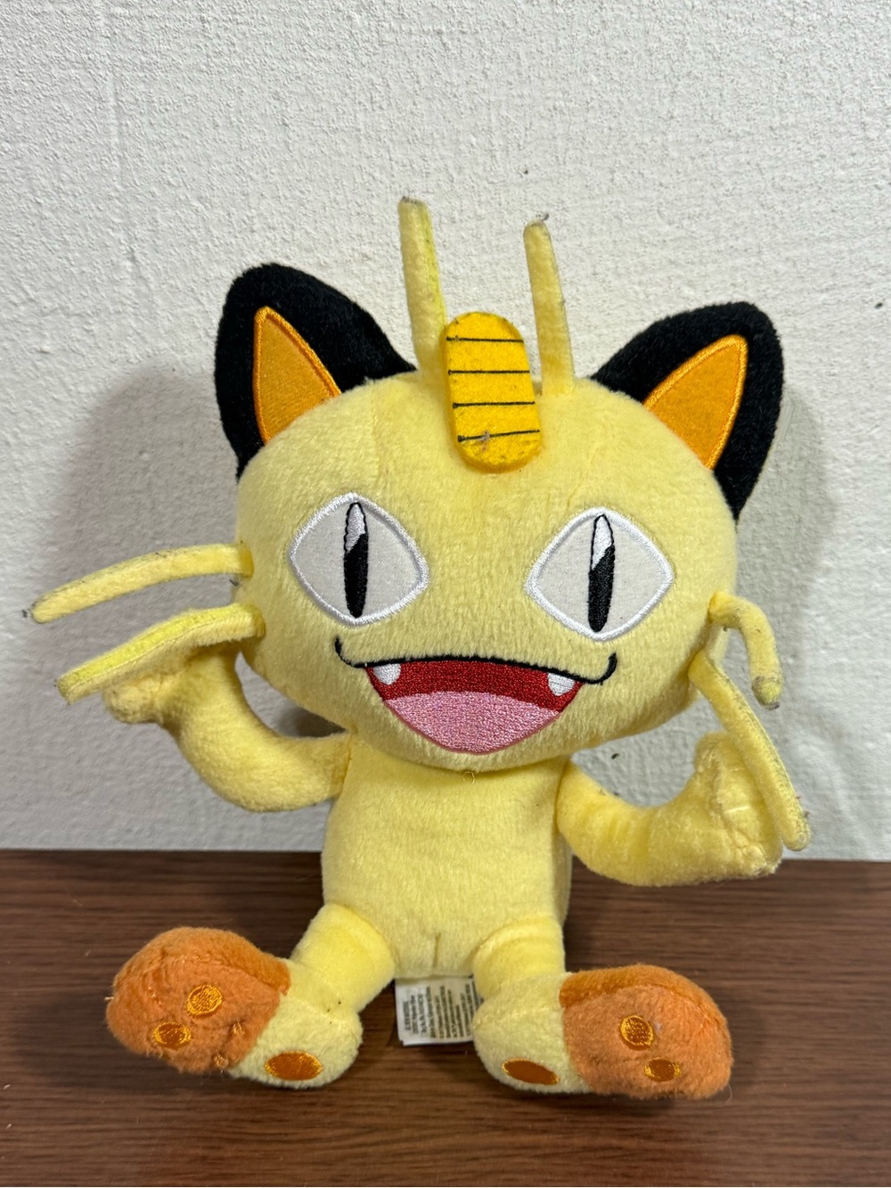 Y2K Meowth Pokémon Plush